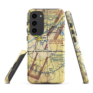 St George Municipal Airport (SGU) VFR Sectional Samsung Phone Case