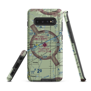 St James Municipal Airport (JYG) VFR Sectional Samsung Phone Case