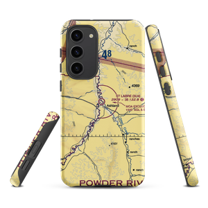 St Labre Mission Airport (3U4) VFR Sectional Samsung Phone Case