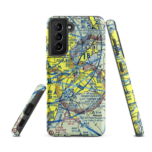 St Louis Downtown Heliport (MO7) VFR Sectional Samsung Phone Case