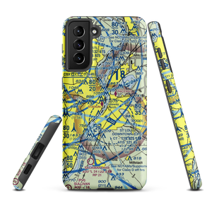 St Louis Downtown Heliport (MO7) VFR Sectional Samsung Phone Case