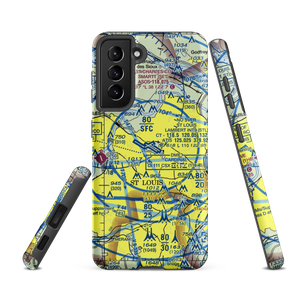 St Louis Lambert International Airport (STL) VFR Sectional Samsung Phone Case