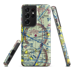 St Louis Metro-East Airport/Shafer Field (IL48) VFR Sectional Samsung Phone Case