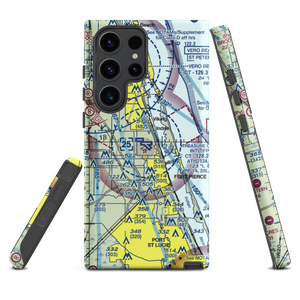 St Lucie County International Airport (FPR) VFR Sectional Samsung Phone Case