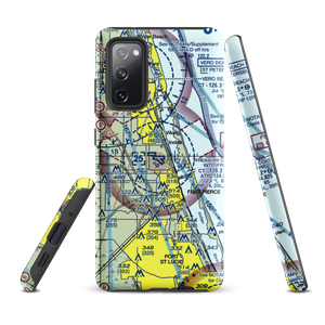 St Lucie County International Airport (FPR) VFR Sectional Samsung Phone Case