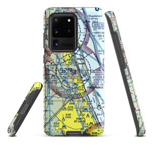 St Lucie County International Airport (FPR) VFR Sectional Samsung Phone Case