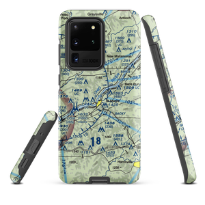 St Mary's Seaplane Base (WV40) VFR Sectional Samsung Phone Case