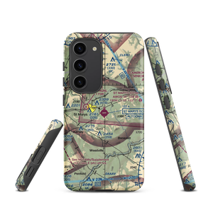 St Marys Municipal Airport (OYM) VFR Sectional Samsung Phone Case