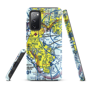 St Petersburg Clearwater International Airport (PIE) VFR Sectional Samsung Phone Case