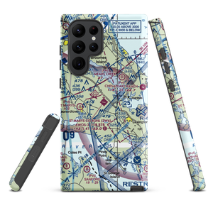 St. Mary's County Regional Airport (2W6) VFR Sectional Samsung Phone Case