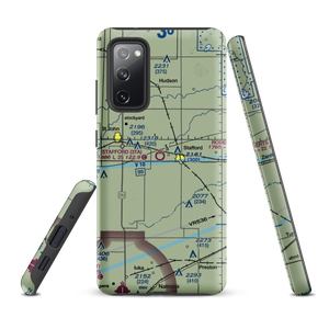 Stafford Municipal Airport (3TA) VFR Sectional Samsung Phone Case