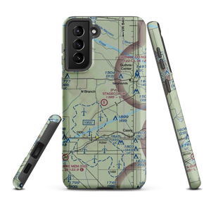 Stagecoach Airport (IA43) VFR Sectional Samsung Phone Case