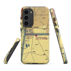 Stallion Army Air Field (95E) VFR Sectional Samsung Phone Case