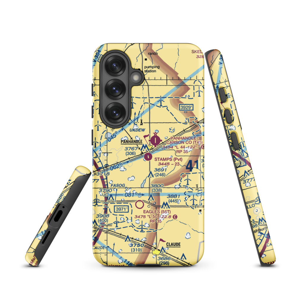 Stamps Field (3TE5) VFR Sectional Samsung Phone Case Samsung Galaxy S25 model shown