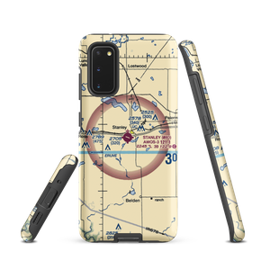 Stanley Municipal Airport (08D) VFR Sectional Samsung Phone Case