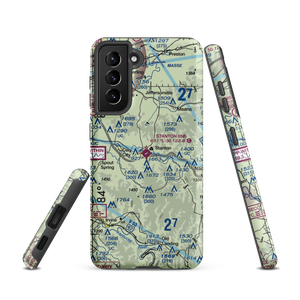 Stanton Airport (I50) VFR Sectional Samsung Phone Case