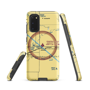 Stanton County Municipal Airport (JHN) VFR Sectional Samsung Phone Case