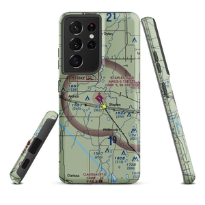 Staples Municipal Airport (SAZ) VFR Sectional Samsung Phone Case