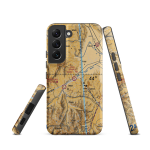 Star 's' Ranch Airport (ID56) VFR Sectional Samsung Phone Case