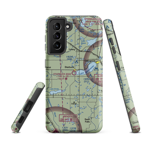 Starbuck Municipal Airport (D32) VFR Sectional Samsung Phone Case