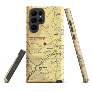 Starr Browning Airstrip (8S0) VFR Sectional Samsung Phone Case