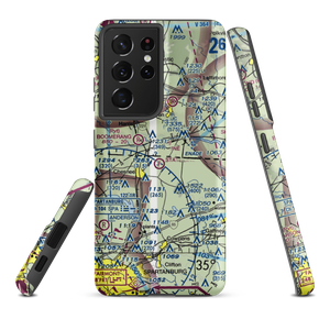 State Line Ultraport/Flightpark Ultralightport (SC10) VFR Sectional Samsung Phone Case