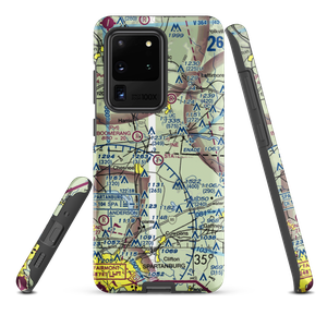 State Line Ultraport/Flightpark Ultralightport (SC10) VFR Sectional Samsung Phone Case