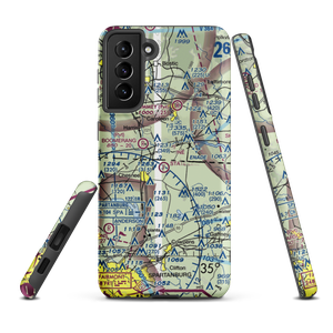 State Line Ultraport/Flightpark Ultralightport (SC10) VFR Sectional Samsung Phone Case