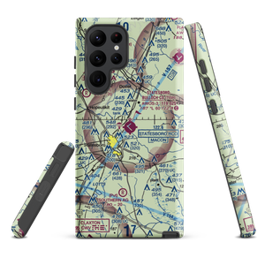 Statesboro Bulloch County Airport (TBR) VFR Sectional Samsung Phone Case