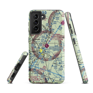 Statesboro Bulloch County Airport (TBR) VFR Sectional Samsung Phone Case