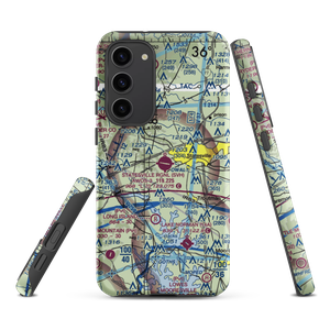 Statesville Regional Airport (SVH) VFR Sectional Samsung Phone Case