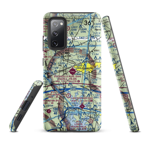 Statesville Regional Airport (SVH) VFR Sectional Samsung Phone Case