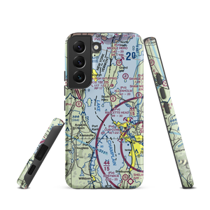 Stave Island Seaplane Base (VT58) VFR Sectional Samsung Phone Case