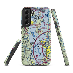 Stave Island Seaplane Base (VT58) VFR Sectional Samsung Phone Case