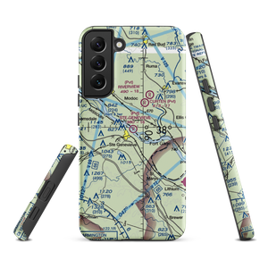 Ste Genevieve Flying Club Airport (6MO2) VFR Sectional Samsung Phone Case