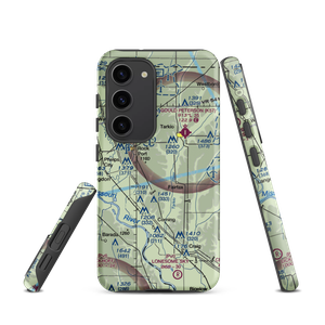 Steele Airport (24MU) VFR Sectional Samsung Phone Case