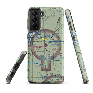 Stephens County Airport (BKD) VFR Sectional Samsung Phone Case