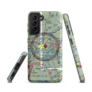 Stephenville Clark Regional Airport (SEP) VFR Sectional Samsung Phone Case