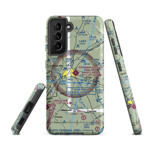 Stephenville Clark Regional Airport (SEP) VFR Sectional Samsung Phone Case