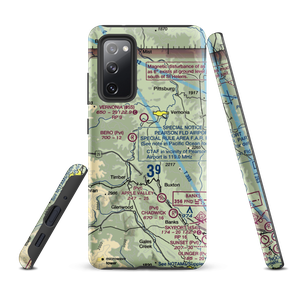 Stevens Mountain Airport (10OR) VFR Sectional Samsung Phone Case