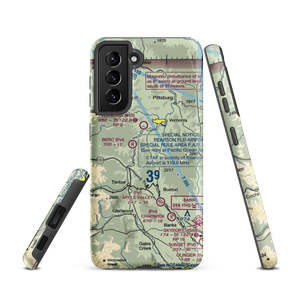 Stevens Mountain Airport (10OR) VFR Sectional Samsung Phone Case