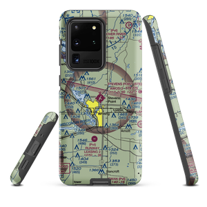 Stevens Point Municipal Airport (STE) VFR Sectional Samsung Phone Case