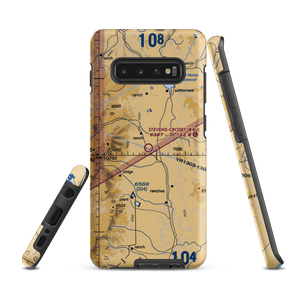 Stevens-Crosby Airport (08U) VFR Sectional Samsung Phone Case