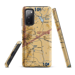 Stevens-Crosby Airport (08U) VFR Sectional Samsung Phone Case