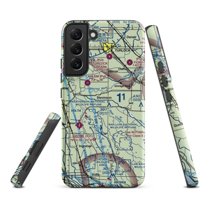 Stevinson Strip (CA45) VFR Sectional Samsung Phone Case