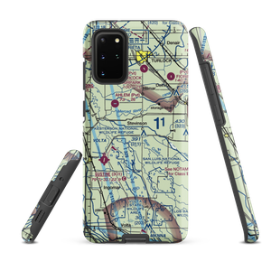 Stevinson Strip (CA45) VFR Sectional Samsung Phone Case