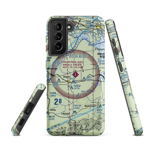 Stigler Regional Airport (GZL) VFR Sectional Samsung Phone Case