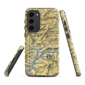 Stocking Meadows Airport (ID33) VFR Sectional Samsung Phone Case