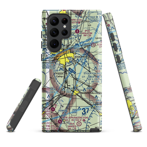 Stockton Metropolitan Airport (SCK) VFR Sectional Samsung Phone Case