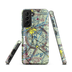 Stockton Metropolitan Airport (SCK) VFR Sectional Samsung Phone Case